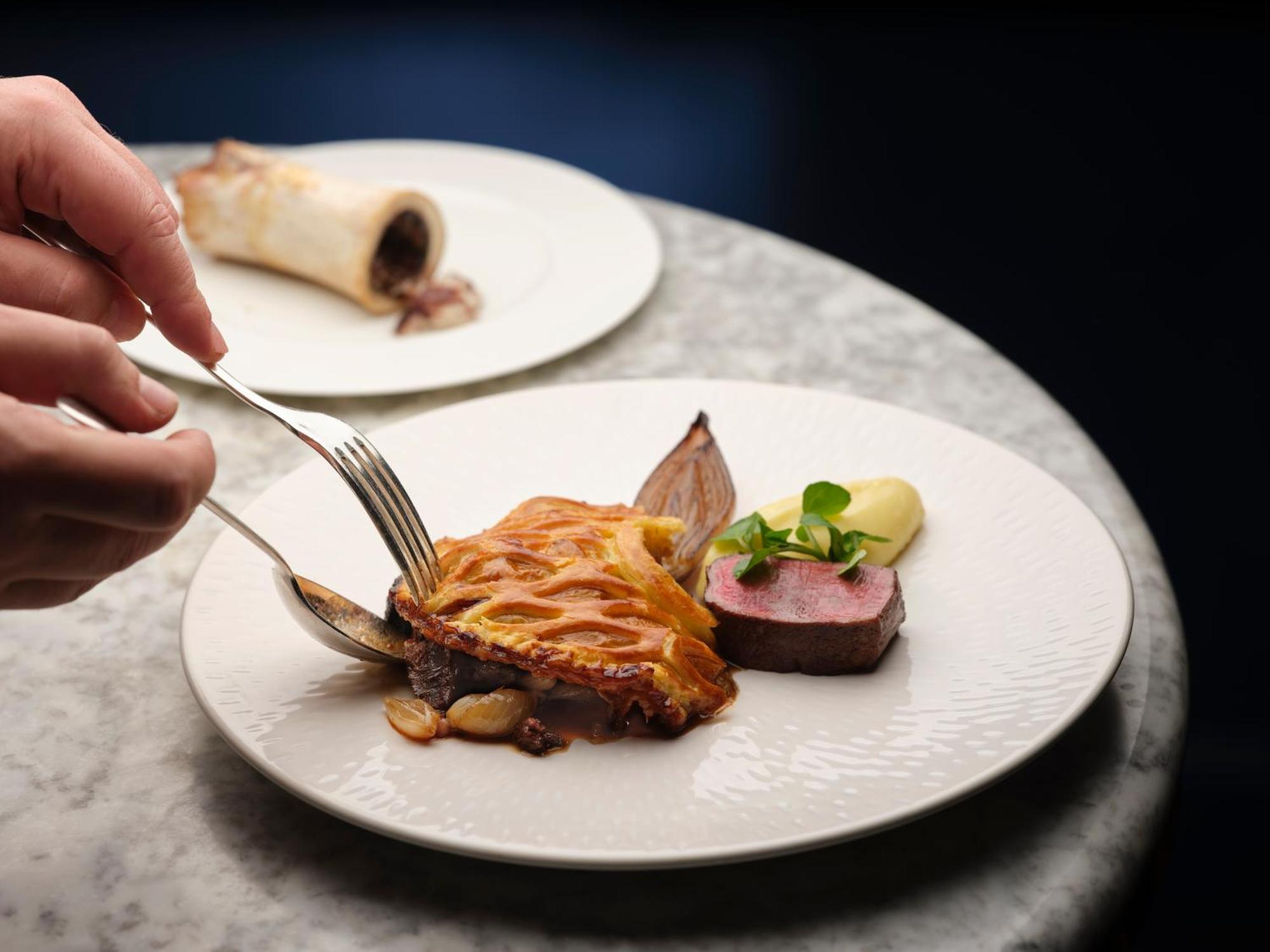 The Stafford London Hotel Екстериор снимка A modern French meal